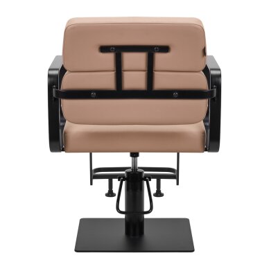 Friseurstuhl Gabbiano Porto Black Biege 2