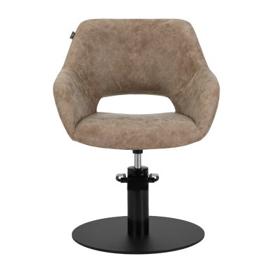 Friseurstuhl Gabbiano Sevilla Old Brown 2