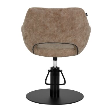 Friseurstuhl Gabbiano Sevilla Old Brown 3