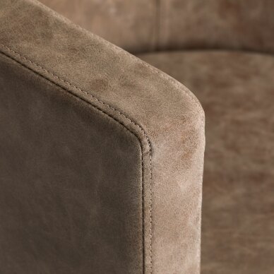 Frizieru krēsls Gabbiano Roma Old Brown 6