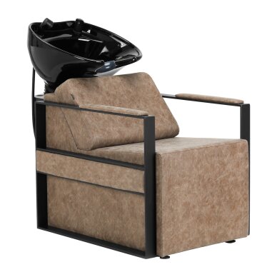 Hairdressing salon sink Gabbiano Modena Old Brown Hairdressing salon sink Gabbiano Modena Old Brown