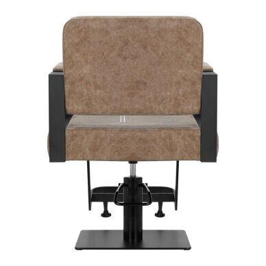 Kirpyklos kėdė Gabbiano Modena Old Brown 3 Kirpyklos kėdė Gabbiano Modena Old Brown 3