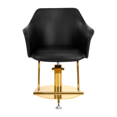 Kampaamotuoli HAIRDRESSING CHAIR MARBELLA GOLD BLACK 2 Kampaamotuoli HAIRDRESSING CHAIR MARBELLA GOLD BLACK 2