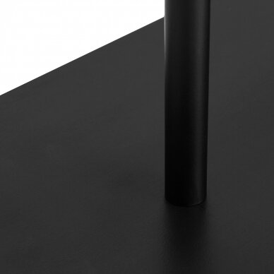 Kampaamoalan jalkatuki Gabbiano 45cm Black 3