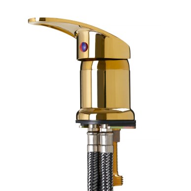 Water faucet for hairdressing sink Gabbiano Gold 1 Water faucet for hairdressing sink Gabbiano Gold 1