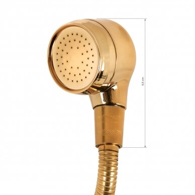 Water shower for the hairdressing sink Gabbiano Maxi Gold 3