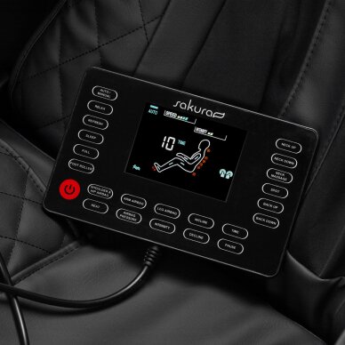 Masāžas krēsls Sakura 801 Black Cherry 8 Masāžas krēsls Sakura 801 Black Cherry 8
