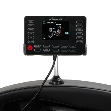 Masāžas krēsls Sakura 801 Black Cherry 15 Masāžas krēsls Sakura 801 Black Cherry 15
