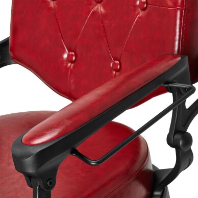 Barber chair Barber Chair President Old Leather Red 8 Barber chair Barber Chair President Old Leather Red 8
