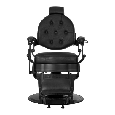 Fotel barberski Barber Chair Gabbiano President Black 3