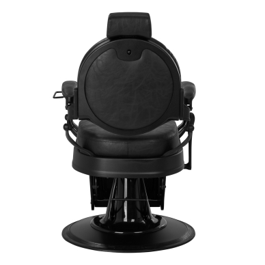 Fotel barberski Barber Chair Gabbiano President Black 4