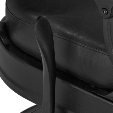 Fotel barberski Barber Chair Gabbiano President Black 8