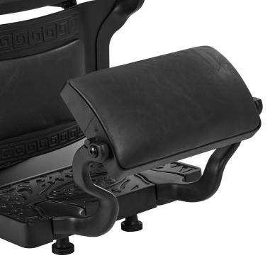 Fotel barberski Barber Chair Gabbiano President Black 11