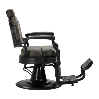 Parturituoli Barber Chair President Old Leather Green 1 Parturituoli Barber Chair President Old Leather Green 1