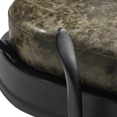 Parturituoli Barber Chair President Old Leather Green 7 Parturituoli Barber Chair President Old Leather Green 7