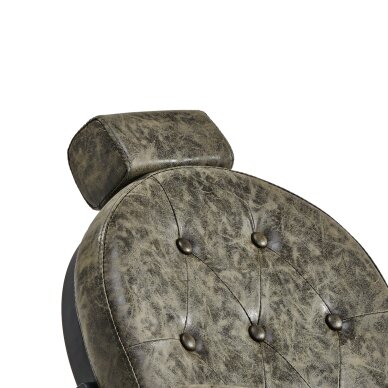 Parturituoli Barber Chair President Old Leather Green 12 Parturituoli Barber Chair President Old Leather Green 12