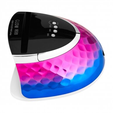 Lampa do paznokci UV LED Glow YC57 268W Pink Blue 3