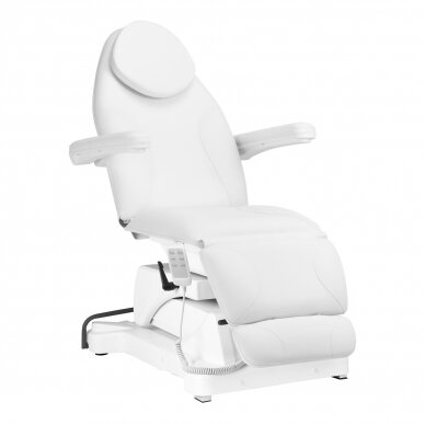 Косметологическое кресло Sillon Basic Eelctric 3 Motors Professional White