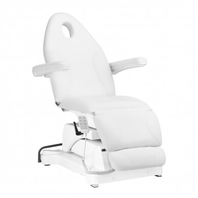 Косметологическое кресло Sillon Basic Eelctric 3 Motors Professional White 1