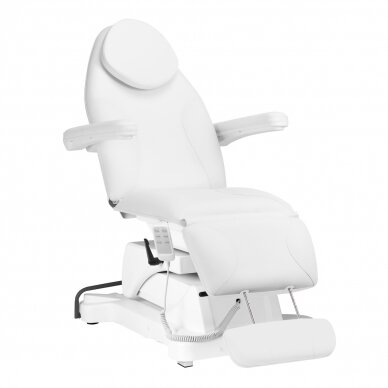 Косметологическое кресло Sillon Basic Eelctric 3 Motors Professional White 2