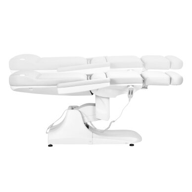 Kosmetologinis krėslas Azzurro 891 Electric 3 Motors Professional White 4