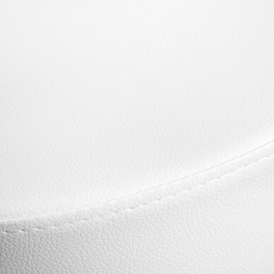 Kosmetikerin hocker BEAUTY BACKREST ROUND GOLD WHITE 4