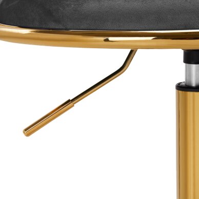 Työtuoli pyörillä 4Rico QS-GW01G Velvet Grey 6 Työtuoli pyörillä 4Rico QS-GW01G Velvet Grey 6