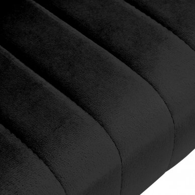 Biuro kėdė su ratukais 4Rico QS-OF212G Velvet Black 4