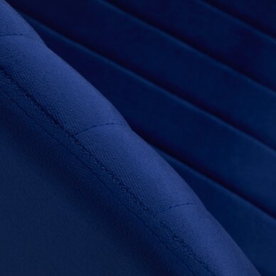 Bürostuhl mit Rollen 4Rico QS-OF212G Velvet Blue 5