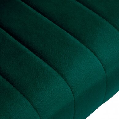 Office chair with wheels 4Rico QS-OF212G Velvet Green 4