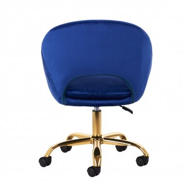 Biuro kėdė su ratukais 4Rico QS-MF18G Velvet Blue 3