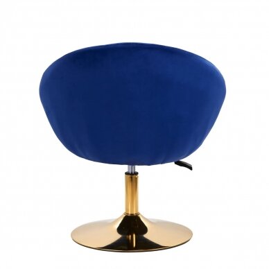 Grozāmais krēsls 4Rico QS-BL12G Velvet Blue 3