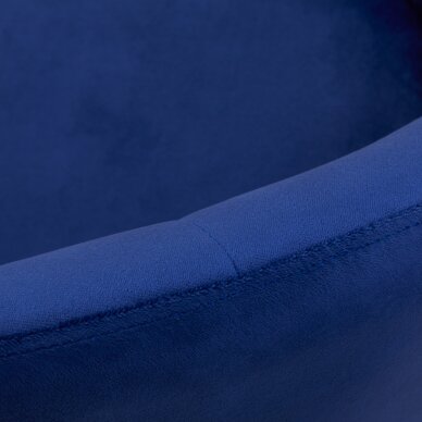 Вращающееся кресло 4Rico QS-BL12G Velvet Blue 5 Вращающееся кресло 4Rico QS-BL12G Velvet Blue 5