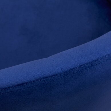 Drehsessel 4Rico QS-BL12G Velvet Blue 5
