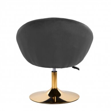 Pööratav tugitool 4Rico QS-BL12G Velvet Grey 3