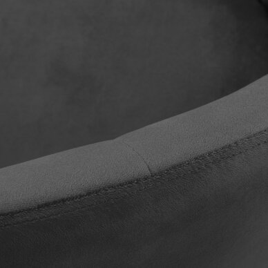 Grozāmais krēsls 4Rico QS-BL12G Velvet Grey 6