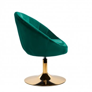 Вращающееся кресло 4Rico QS-BL12G Velvet Green 2