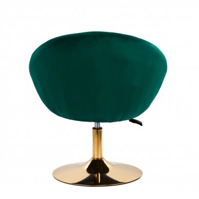 Вращающееся кресло 4Rico QS-BL12G Velvet Green 3