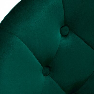 Pasukamas fotelis 4Rico QS-BL12B Velvet Green 4