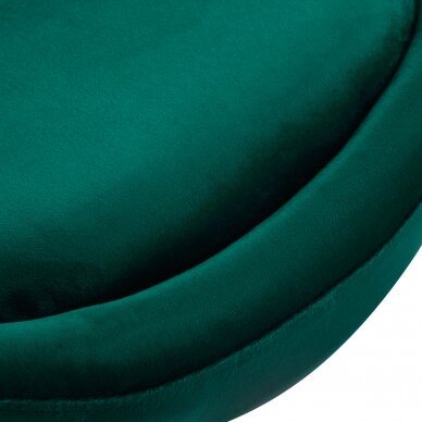 Swivel armchair 4Rico QS-BL12B Velvet Green 5