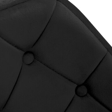 Вращающееся кресло 4Rico QS-BL14G Velvet Black 4 Вращающееся кресло 4Rico QS-BL14G Velvet Black 4