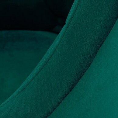 Pasukamas fotelis 4Rico QS-BL14G Velvet Green 6