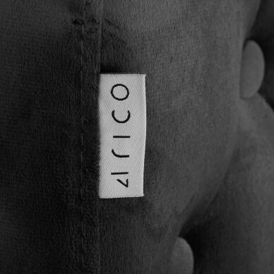 Työtuoli pyörillä 4Rico QS-OF213G Velvet Grey 5 Työtuoli pyörillä 4Rico QS-OF213G Velvet Grey 5