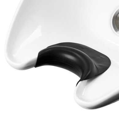 Barbershop sink neck padding with suction cups