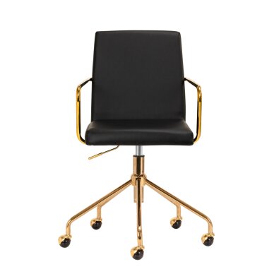 Ratastega kontoritool QS-OF211G Gold Black 1