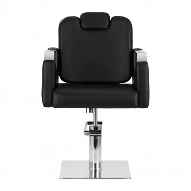 Fotel barberski Gabbiano Barber Hairdressing Chair Vilnius Black 3