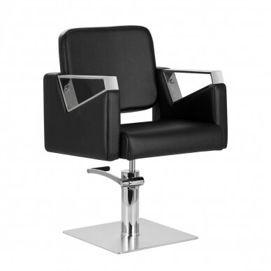 Hairdressing chair Gabbiano Professional Hairdressing Chair Vilnius Black
