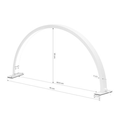 Kosmetiktisch-LED-Lampe für die Maniküre Glow Arche III 7