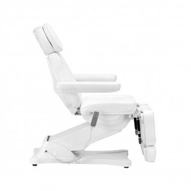 Fotel kosmetyczny SILLON CLASSIC 2 MOTOR ELECTRIC PEDI WHITE 3
