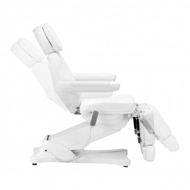 Fotel kosmetyczny SILLON CLASSIC 2 MOTOR ELECTRIC PEDI WHITE 4